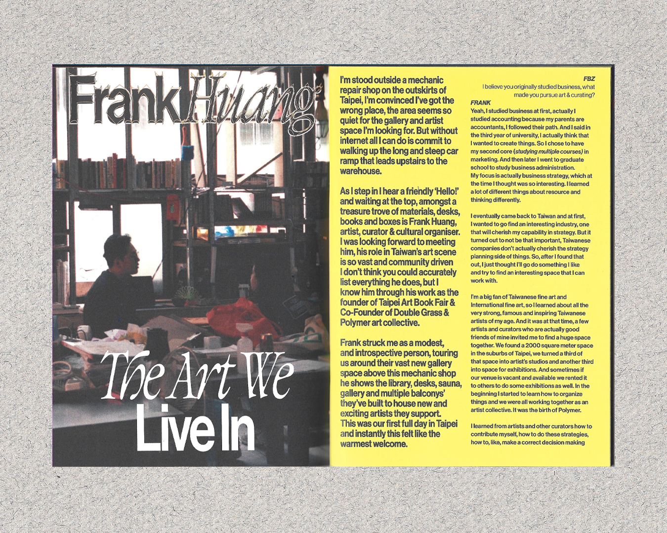 FatBoy Zine Issue 5: Taiwan, I Am Becoming What I Want To Be
